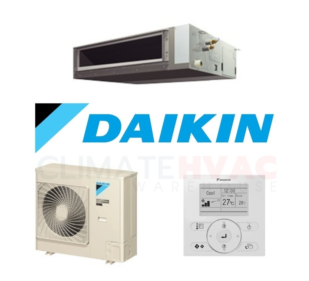 Daikin FBA140B-VFV 14.0kW Slimline 1 Phase Ducted Wired Controller Air  Conditioner Brisbane Sydney