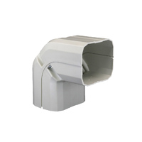 EzyDuct 90 Degree Corner Elbow Internal/External Bend 80mm