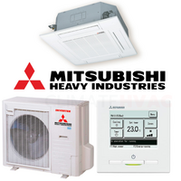 Mitsubishi Heavy (MHI) FDT100AVNPWVH-RC-EXZ3A 10.0kW Cassette Air Conditioning System