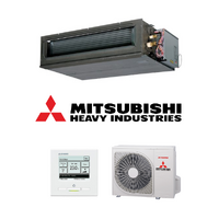 Mitsubishi Heavy (MHI) FDU125AVNPWVH-RC-EXZ3A 12.1kW Ducted 1 Phase Air Conditioning System