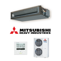 Mitsubishi Heavy (MHI) FDUA250AVSAWVH-RC-EXZ3A 23.5kW Ducted 3 Phase Air Conditioning System