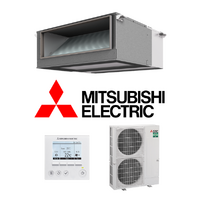 Mitsubishi Electric PEAM180LAAVKIT 18.0kW 1 Phase Ducted LARGE Power Inverter Air Conditioning System