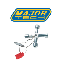 Major Tech UKEY01 Universal Key c/w Screwdriver