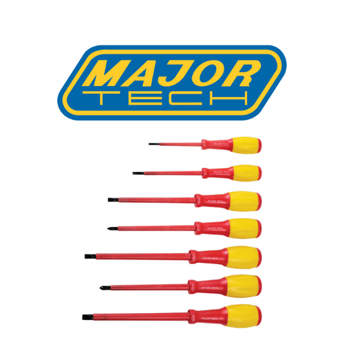 Major Tech KTK0707SG 7pce Screwdriver Set 1000V (3-8mm)