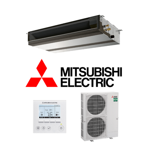 Mitsubishi Electric PEADZM140JAADR1VKIT 14.0kW 1 Phase Low-Profile Power Inverter Air Conditioning System