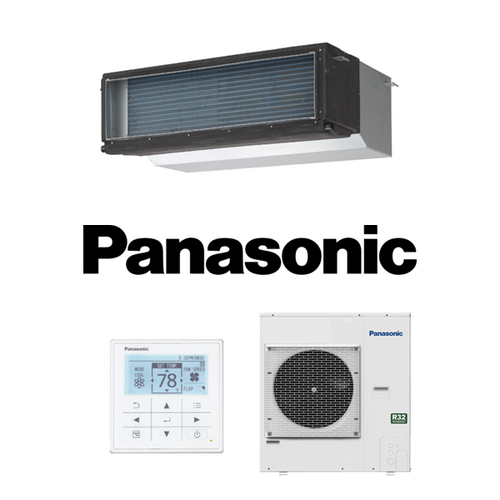 Panasonic 12.5kW Ducted S-125PE3R Single Phase High Static System