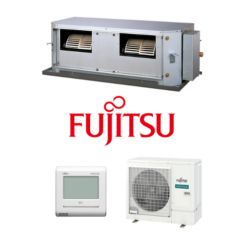 Fujitsu SET-ARTH30KHTA 8.5kW 1 Phase High Static Ducted Air Conditioning System