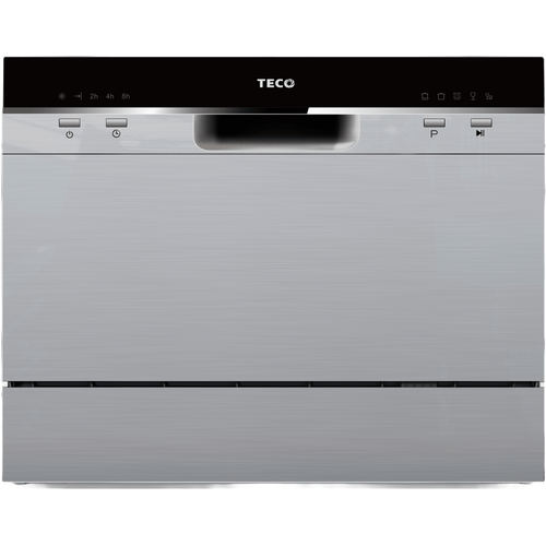 TECO Compact 6 Place Benchtop Stainless Steel Dishwasher TDW06SCM